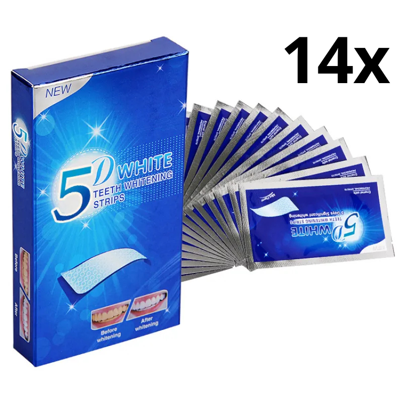 Smiley 5D Bělicí Pásky na Zuby